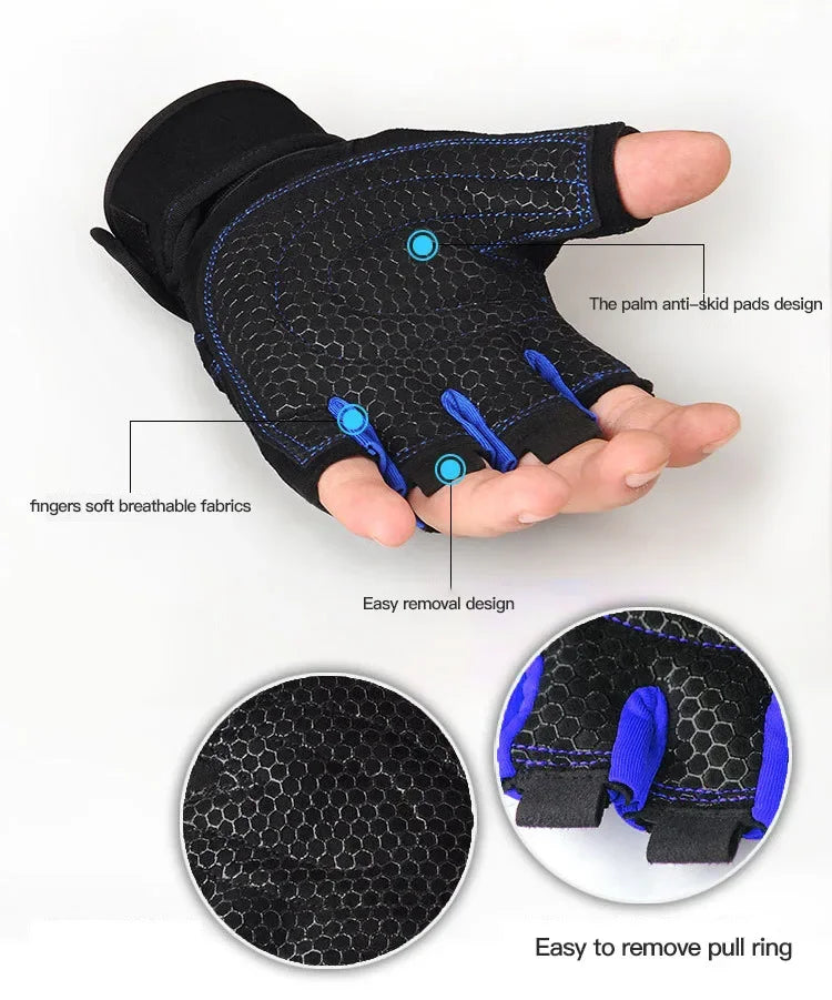Men Fitness Weight Lifting Wristband