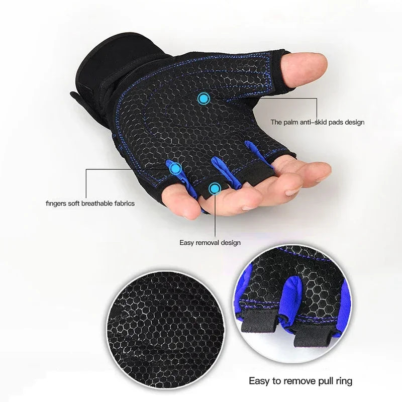 Men Fitness Weight Lifting Wristband