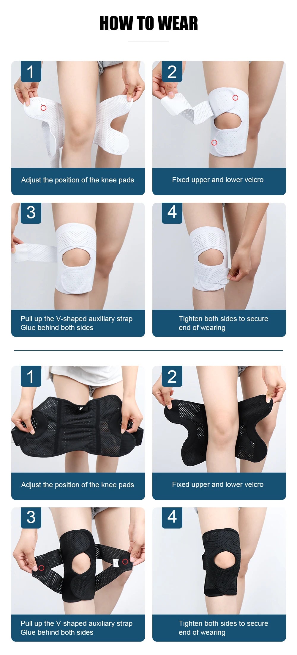 Elastic Knee Protector Pads