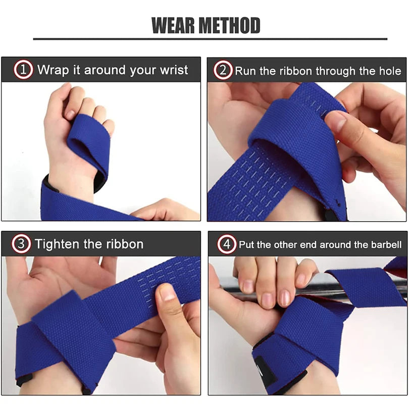 Wrist Anti-Slip Silicone Strength Training Strap