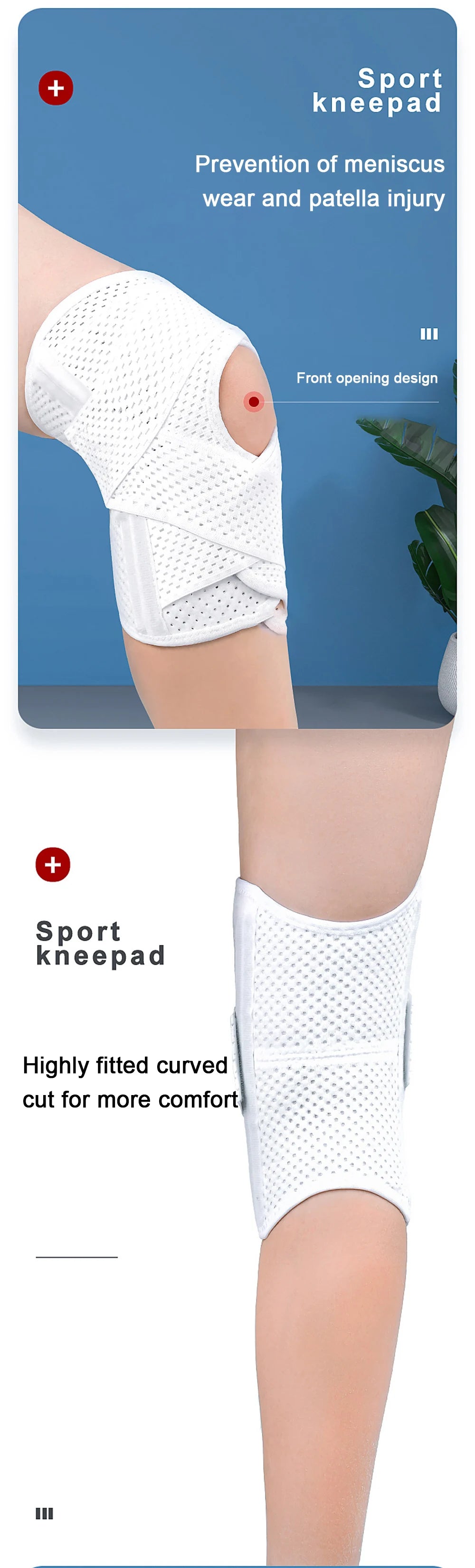 Elastic Knee Protector Pads