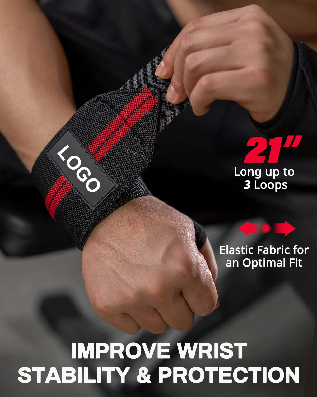 Weight Lifting Wrist Wraps Bandage