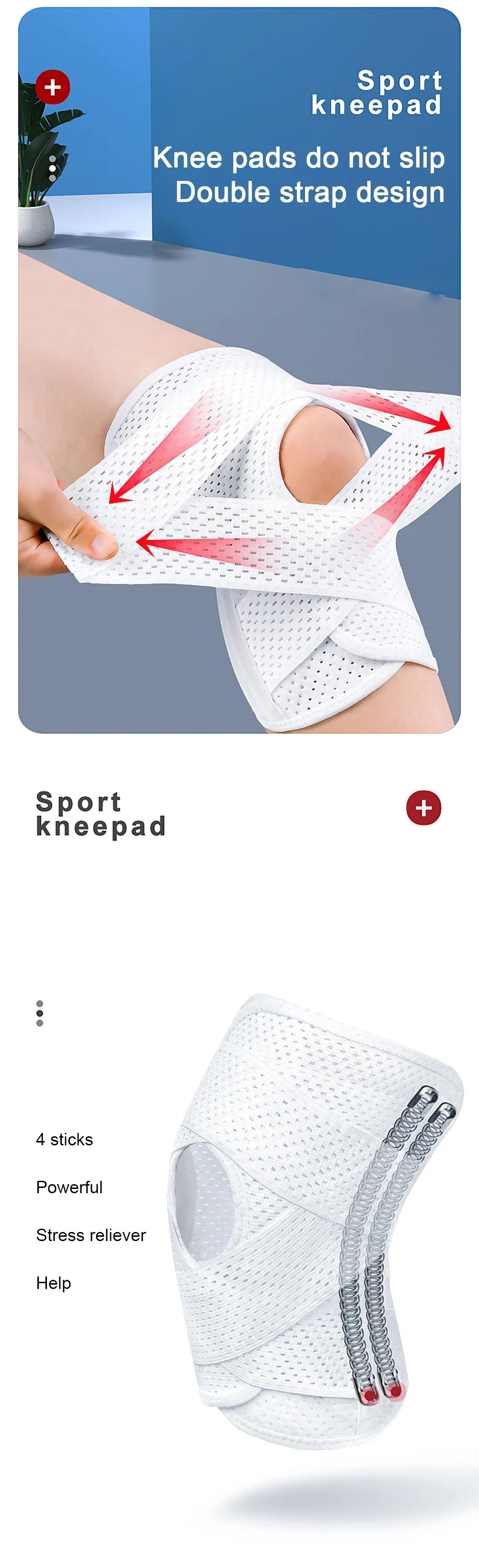 Elastic Knee Protector Pads
