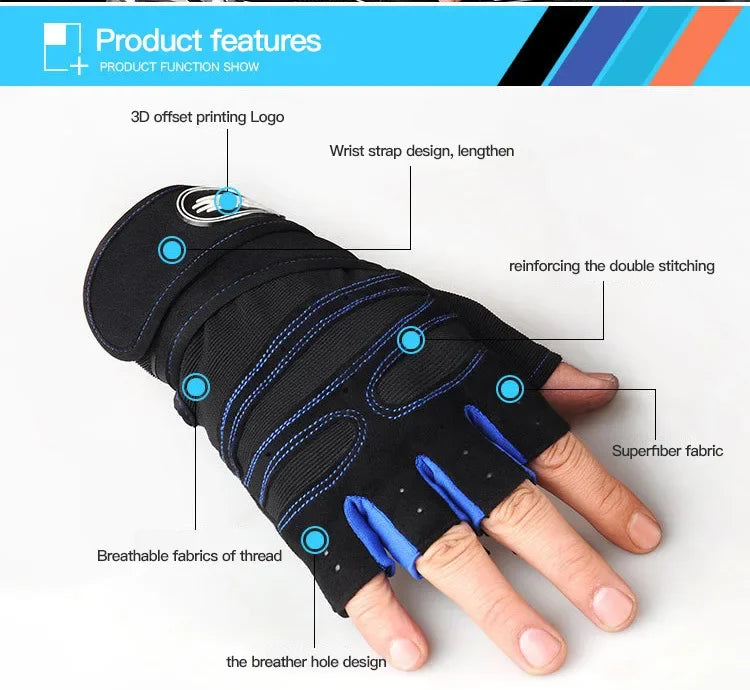 Men Fitness Weight Lifting Wristband