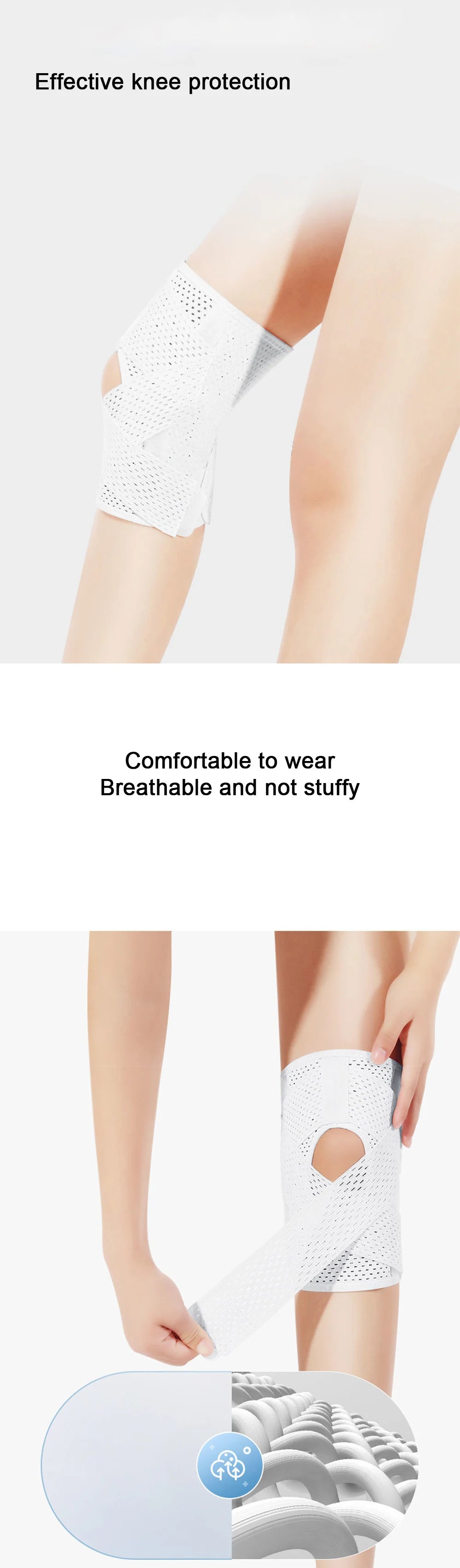 Elastic Knee Protector Pads