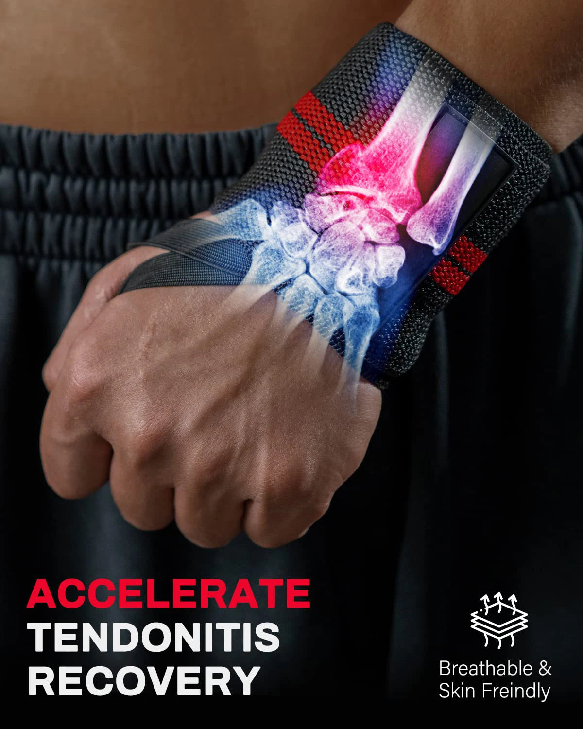 Weight Lifting Wrist Wraps Bandage