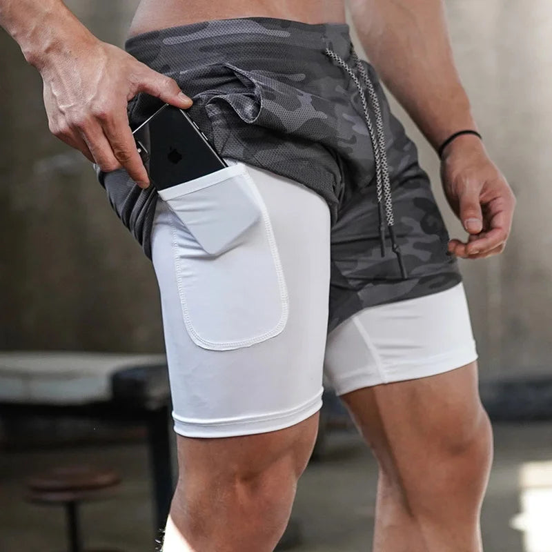 Double-deck Bottoms \ Fitness  Shorts